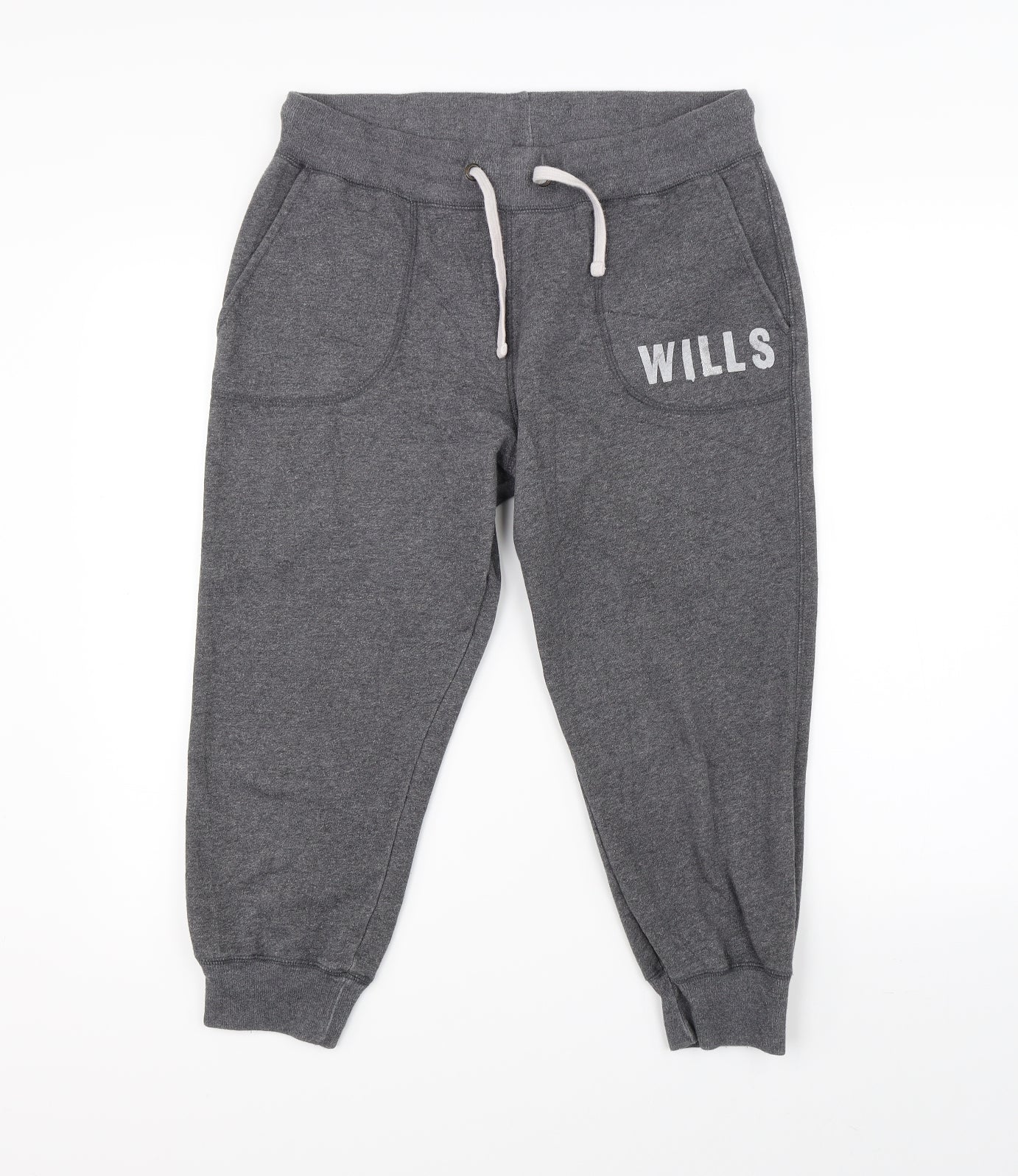 Jack Wills Womens Grey   Sweatpants Trousers Size 12 L20 in