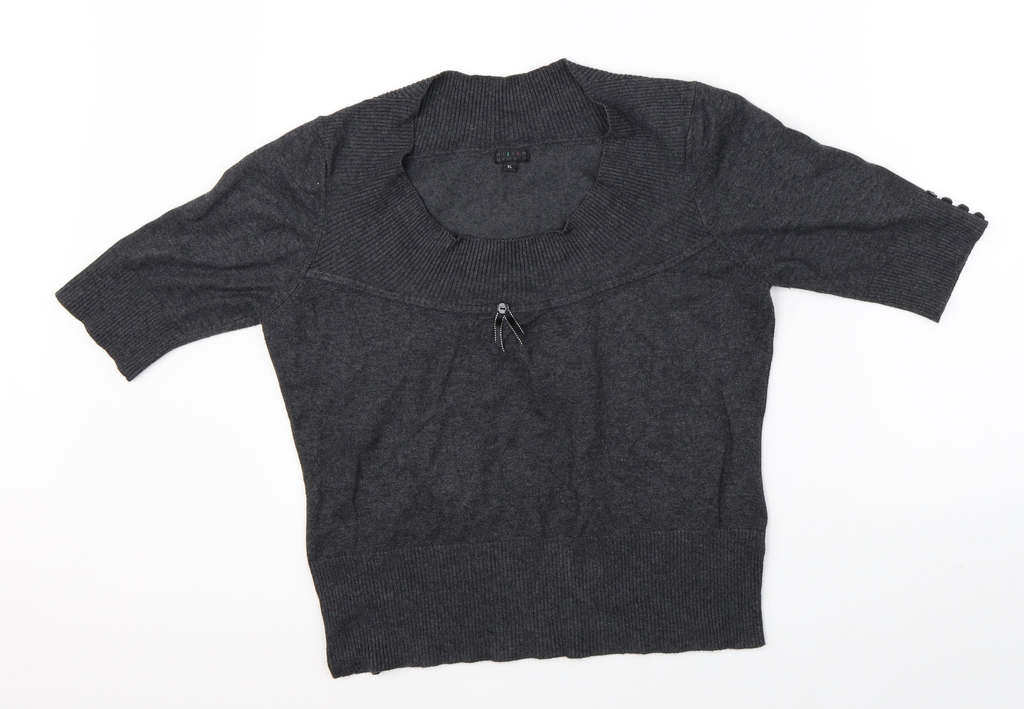 HIJKLM Womens Grey   Pullover Jumper Size XL