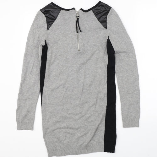 Wallis Womens Grey   Pullover Jumper Size S
