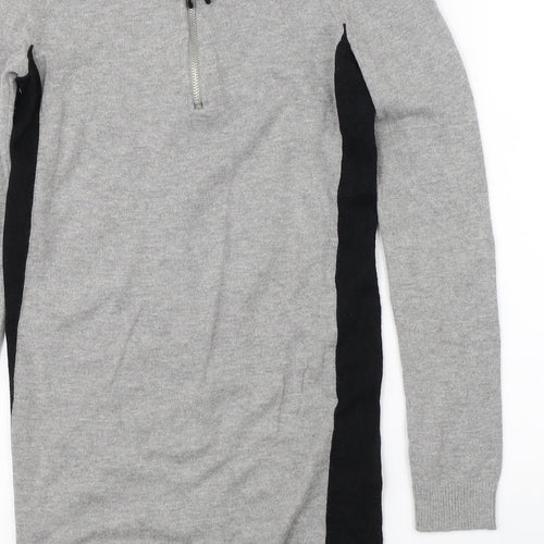 Wallis Womens Grey   Pullover Jumper Size S