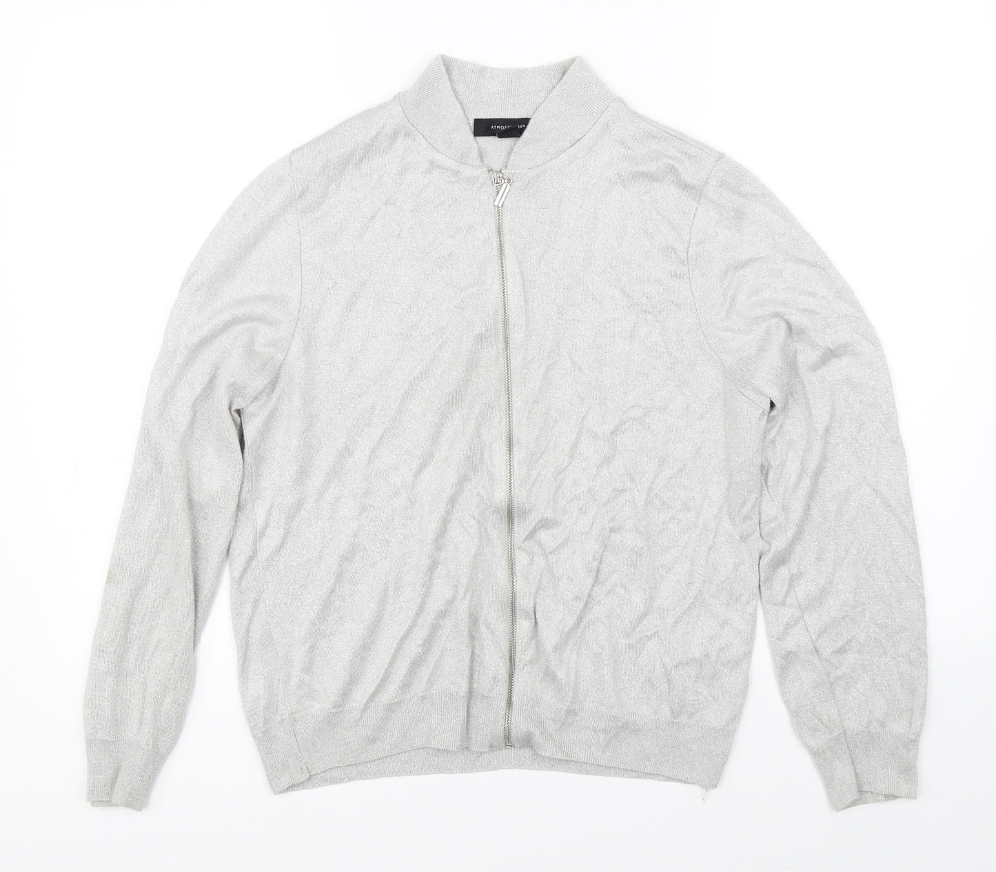 Atmosphere Womens Grey   Full Zip Jumper Size 16