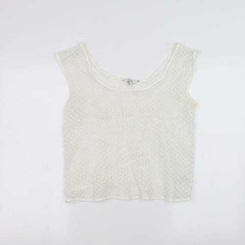 NEXT Womens White   Basic T-Shirt Size 12