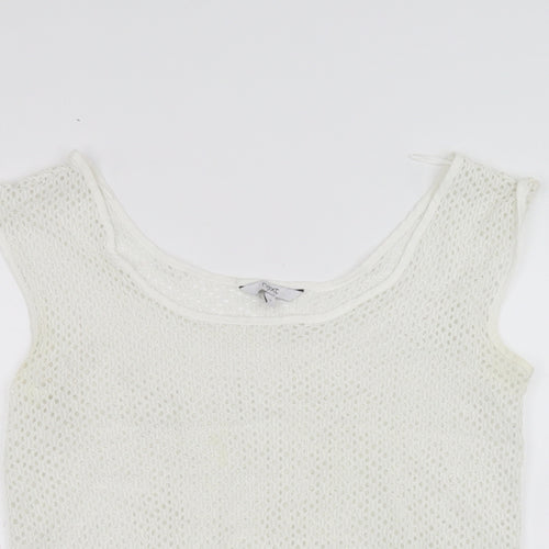 NEXT Womens White   Basic T-Shirt Size 12