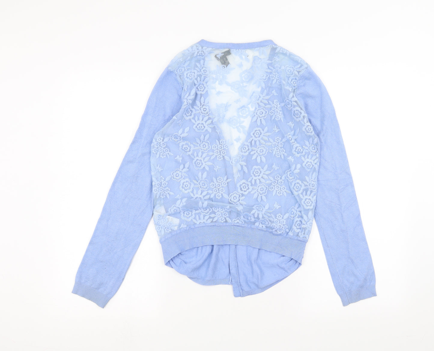 New Look Womens Blue   Cardigan Jumper Size 10