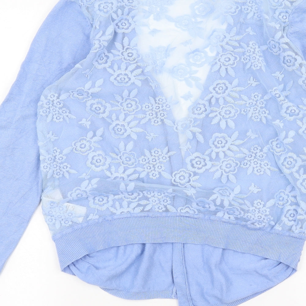 New Look Womens Blue   Cardigan Jumper Size 10