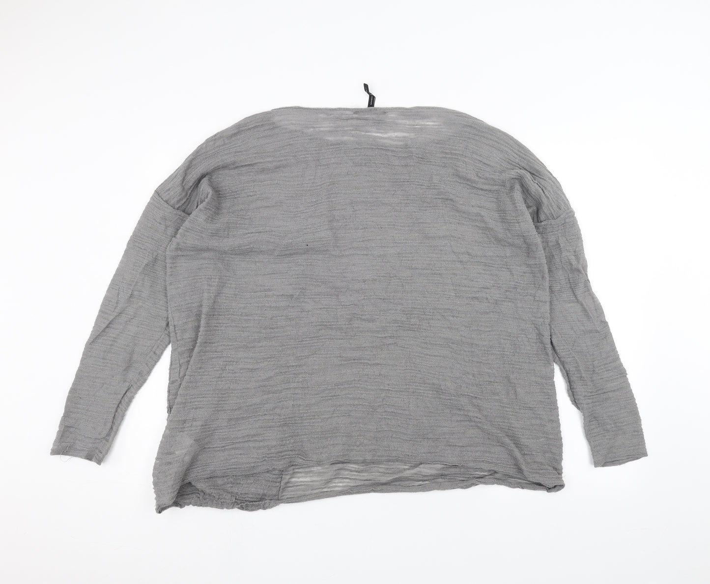 Sarah Pacini Womens Grey   Pullover Jumper One Size