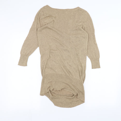 Papaya Womens Brown   Basic Blouse Size 12