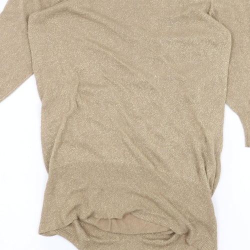 Papaya Womens Brown   Basic Blouse Size 12