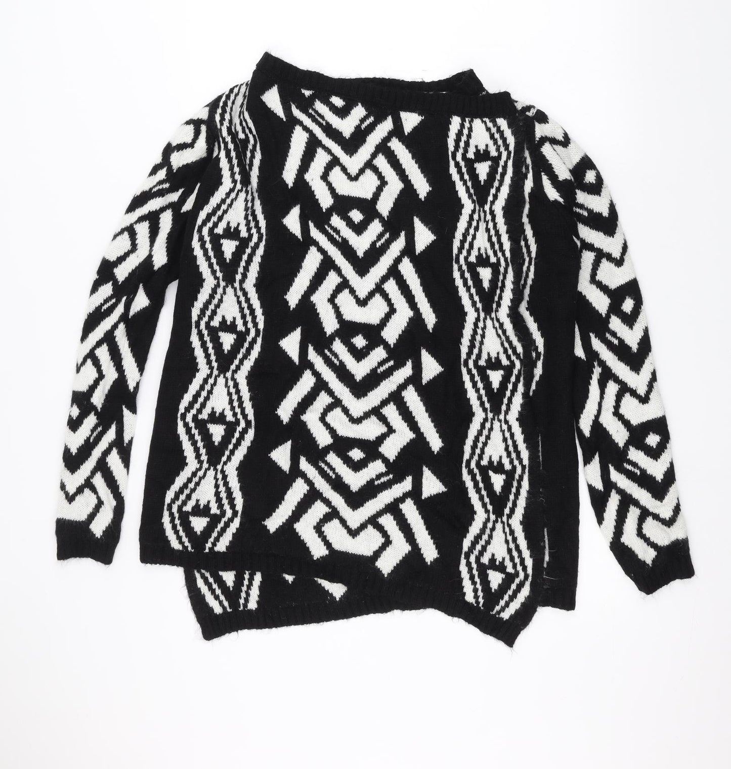 hippie rose Womens Black   Jacket Coatigan Size M