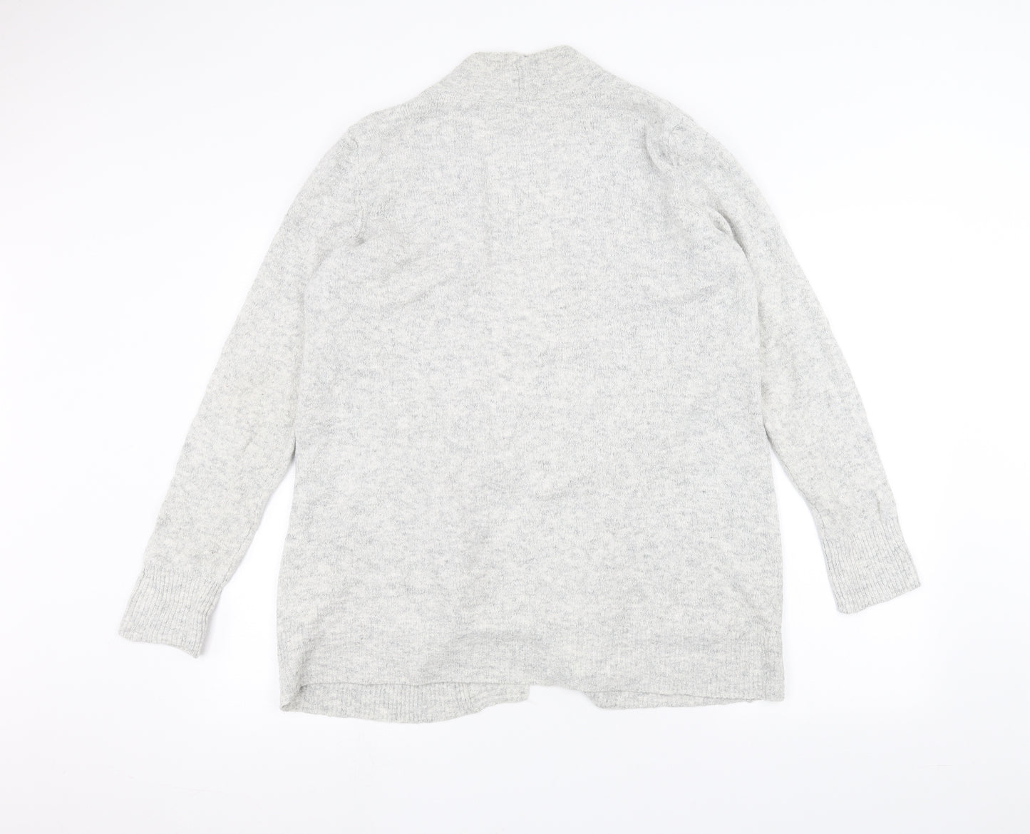 M&Co Womens White   Jacket Coatigan Size 16