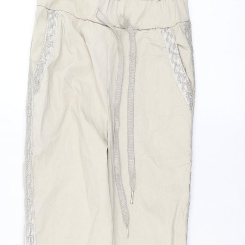 Preworn Womens Beige   Rain Trousers Trousers Size 26 in L30 in
