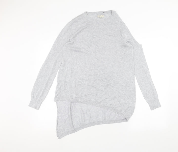River Island Womens Grey   Basic T-Shirt Size 8