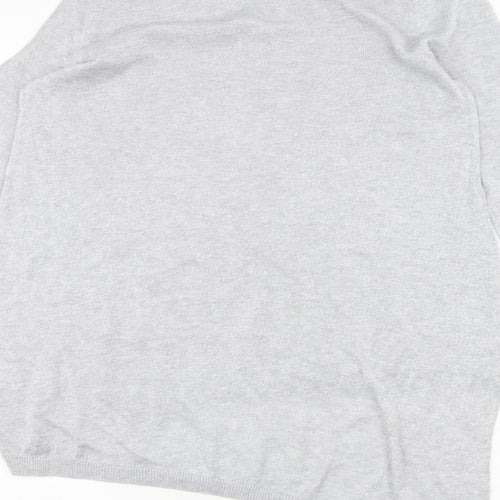 River Island Womens Grey   Basic T-Shirt Size 8