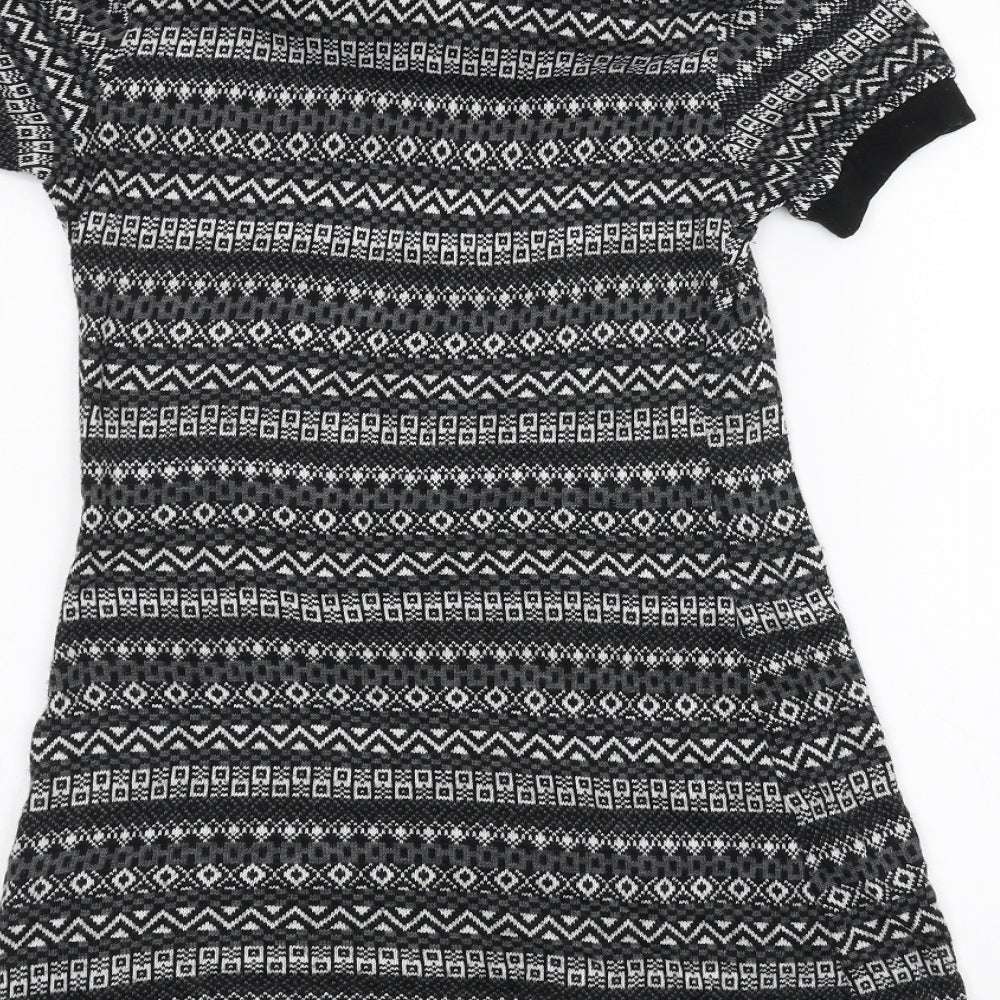 Attrattivo Womens Black   Pullover Jumper Size 8