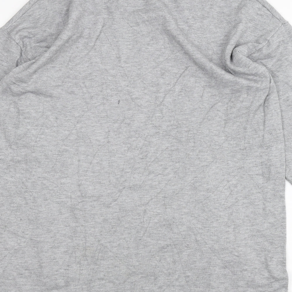 Dorothy Perkins Womens Grey   Basic T-Shirt Size 14