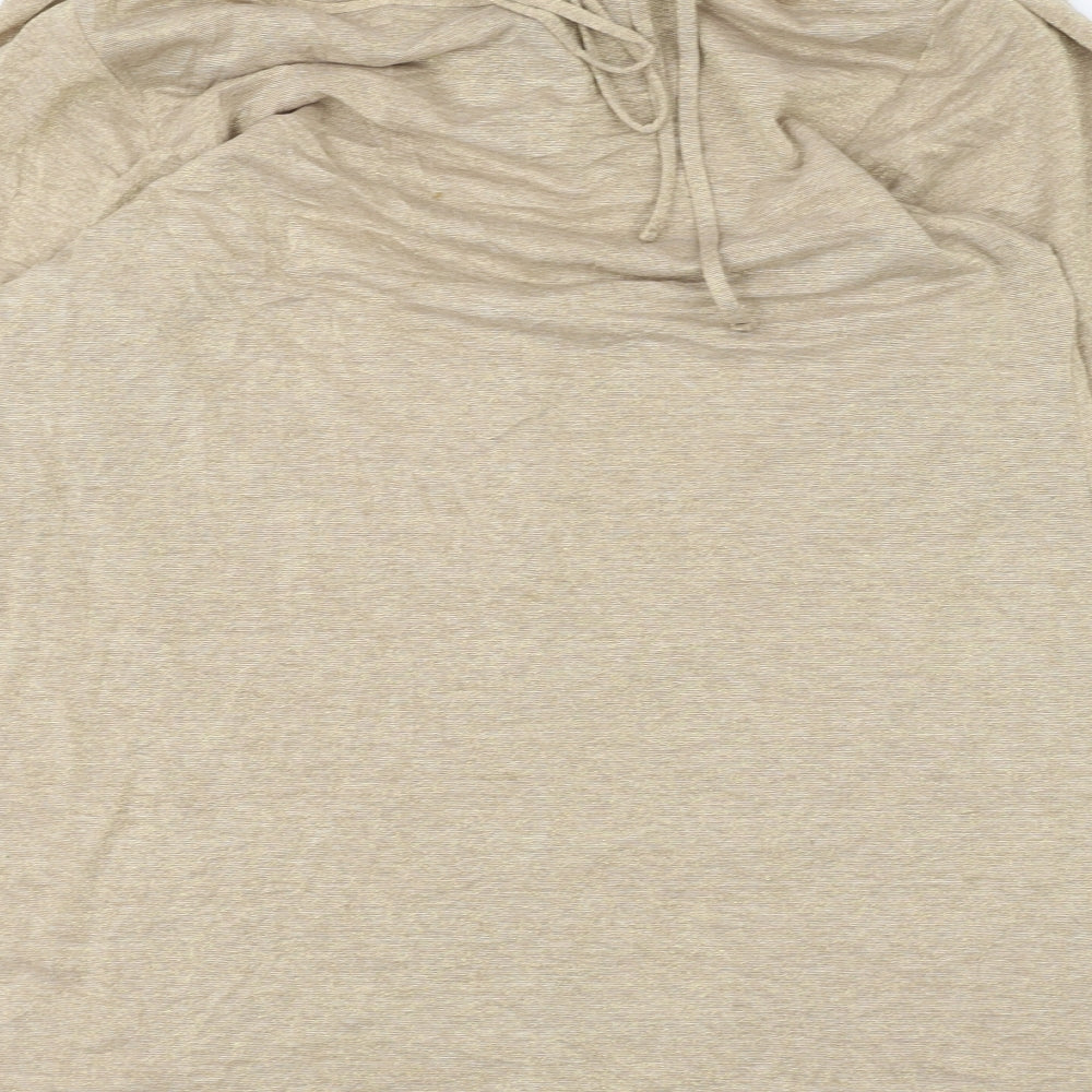 Dorothy Perkins Womens Brown   Basic T-Shirt Size 14