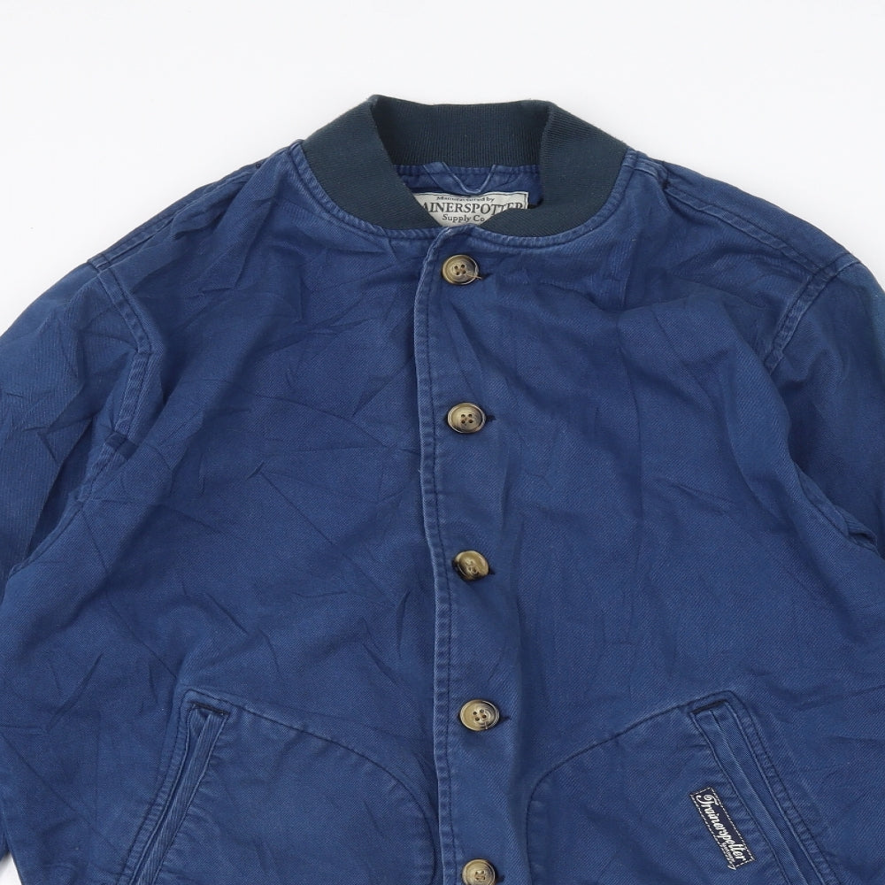 Trainspotter Mens Blue  Denim Jacket  Size L
