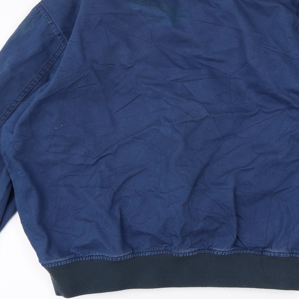 Trainspotter Mens Blue  Denim Jacket  Size L