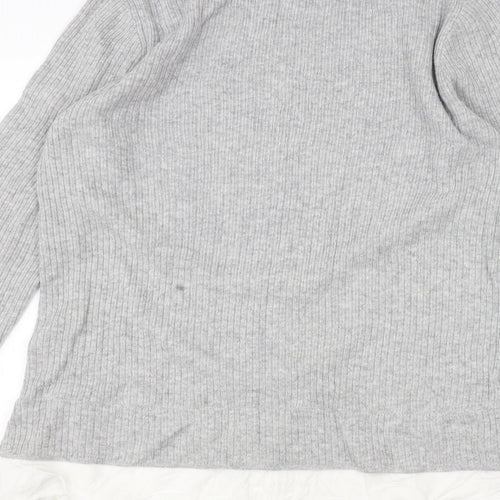 Topshop Womens Grey   Pullover Jumper Size 10