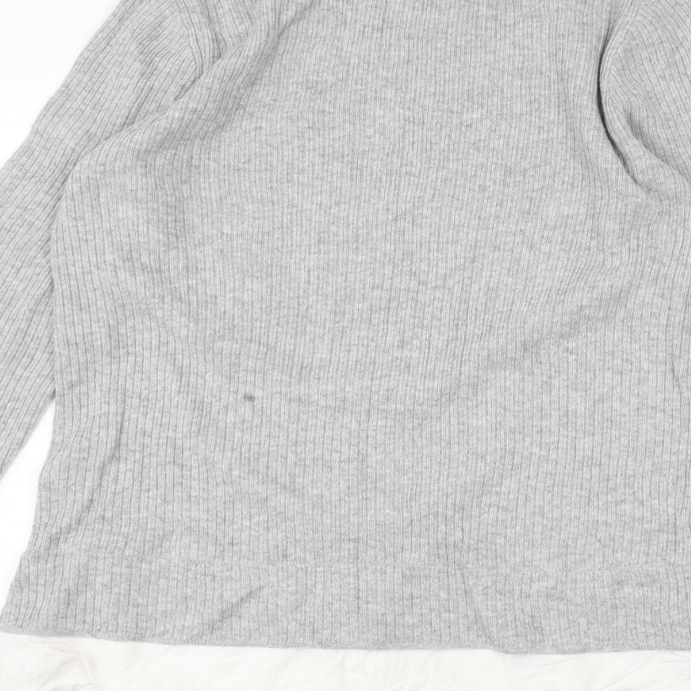 Topshop Womens Grey   Pullover Jumper Size 10