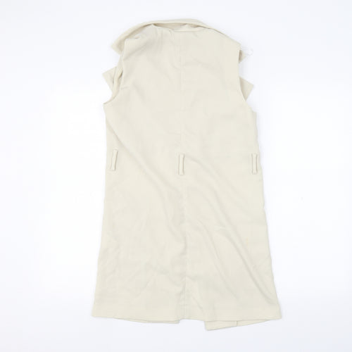 H&M Womens White   Jacket  Size 8