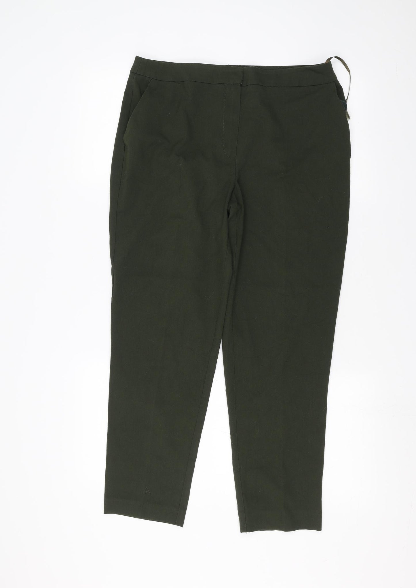 New Look Womens Green   Trousers  Size 12 L23 in