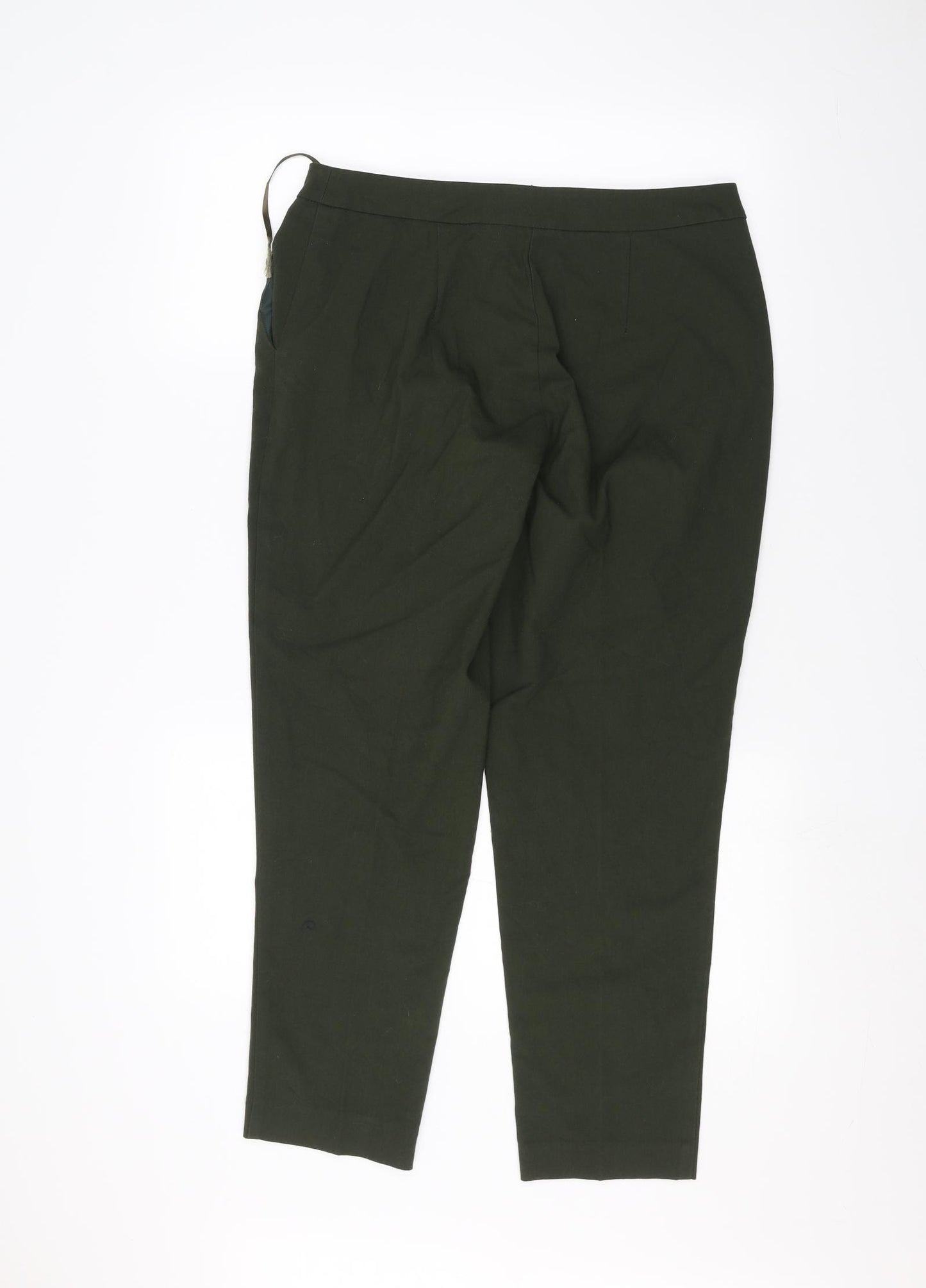 New Look Womens Green   Trousers  Size 12 L23 in