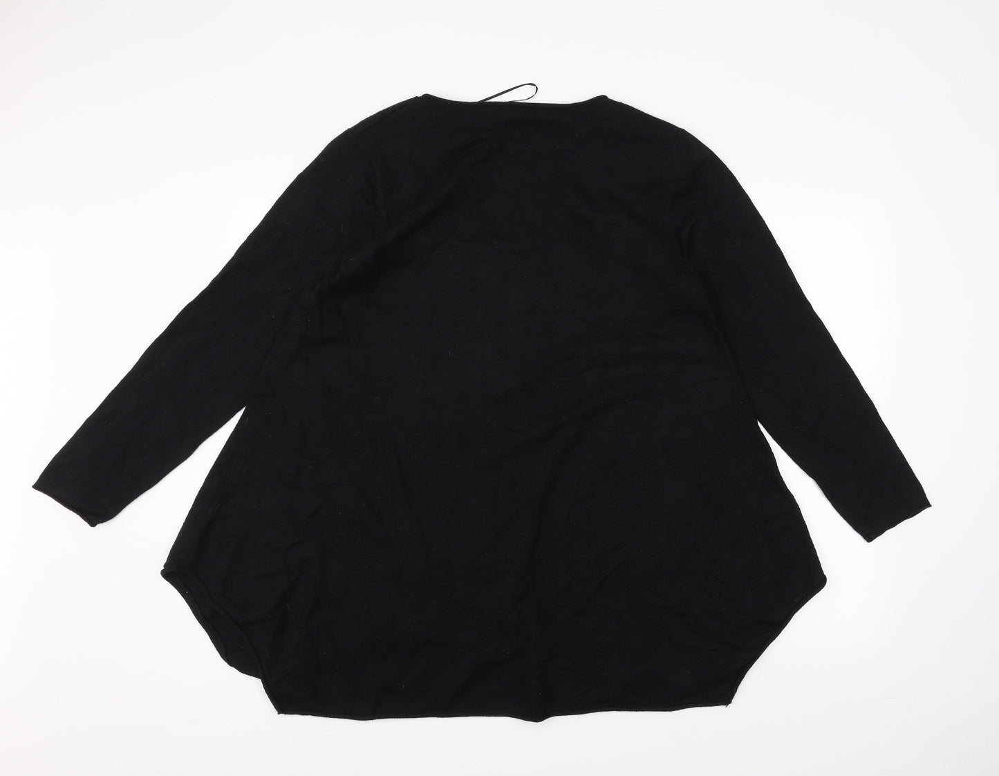 Roman Womens Black   Basic T-Shirt Size 20