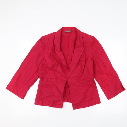 Marks and Spencer Womens Pink   Jacket  Size 12