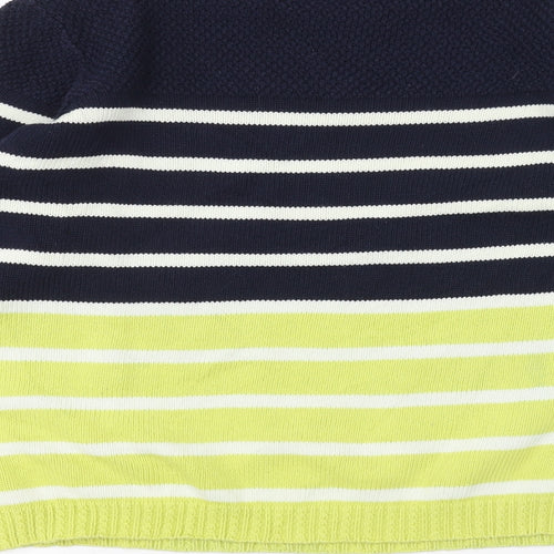 Bonmarché Womens Blue Striped  Pullover Jumper Size S