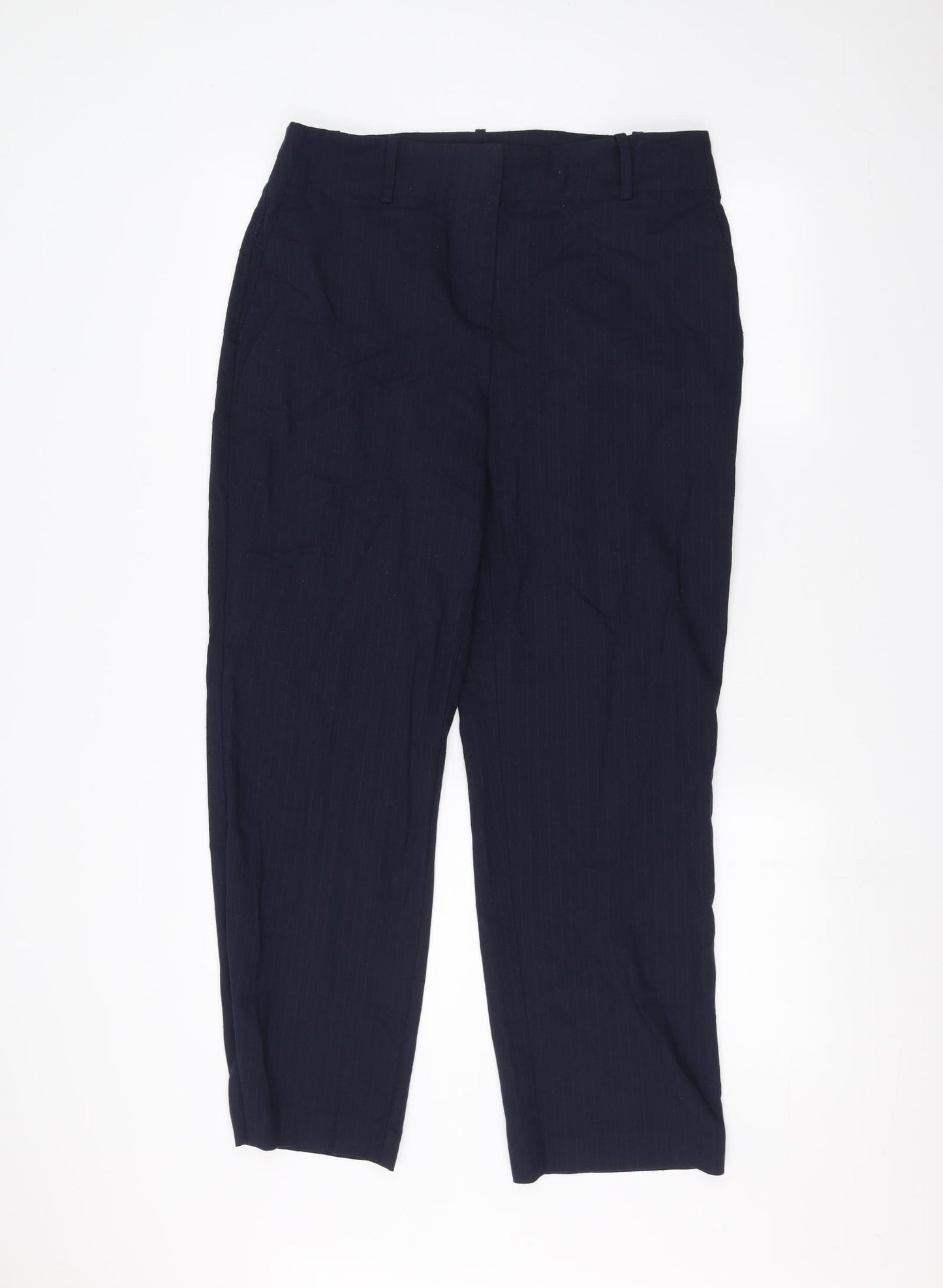 Marks and Spencer Womens Blue   Trousers  Size 14 L28 in