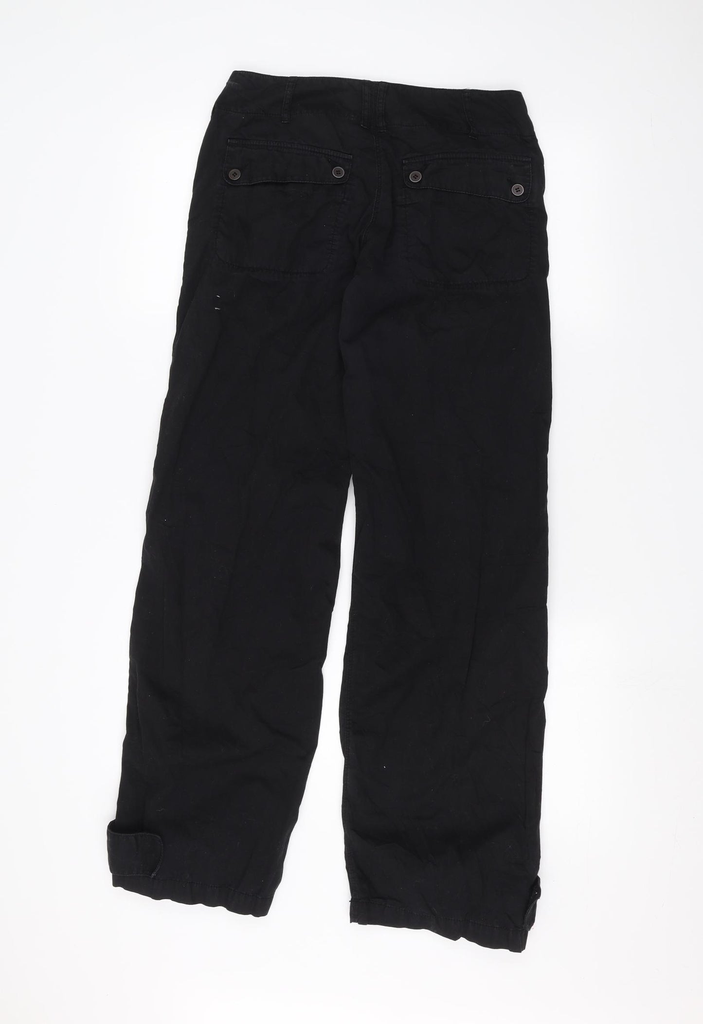 French Connection Womens Black   Cargo Trousers Size 8 L28 in