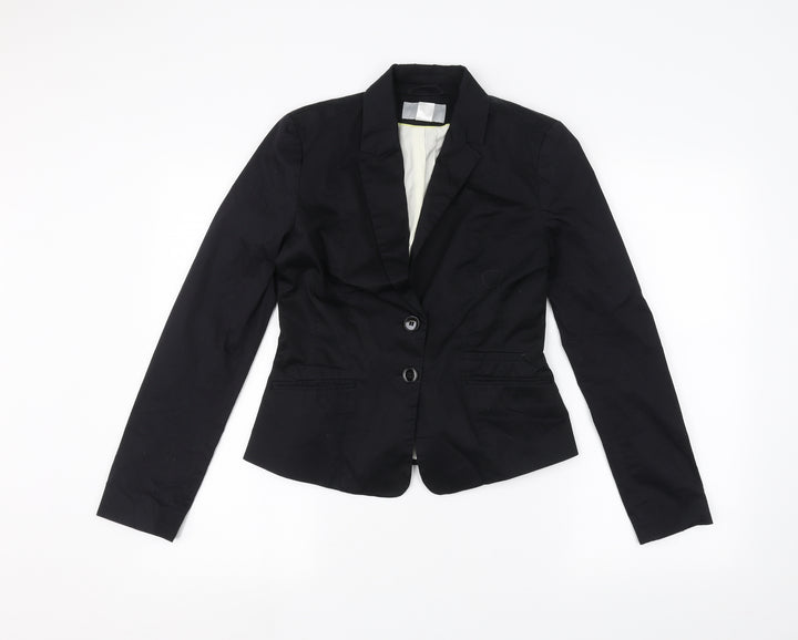H&M Womens Black   Jacket  Size 8