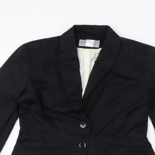 H&M Womens Black   Jacket  Size 8