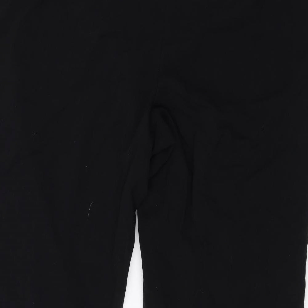 Marks and Spencer Womens Black   Trousers  Size 24 L28 in