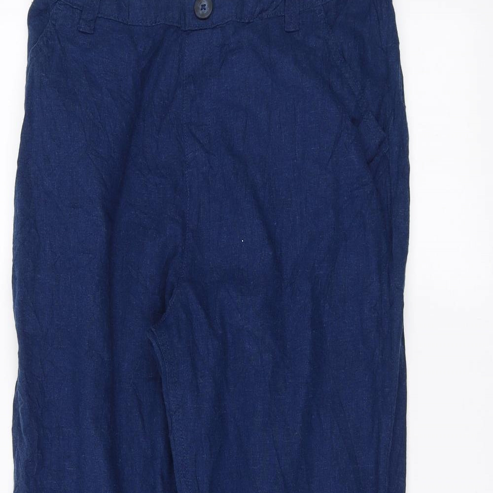 Bonmarché Womens Blue   Trousers  Size 14 L24 in