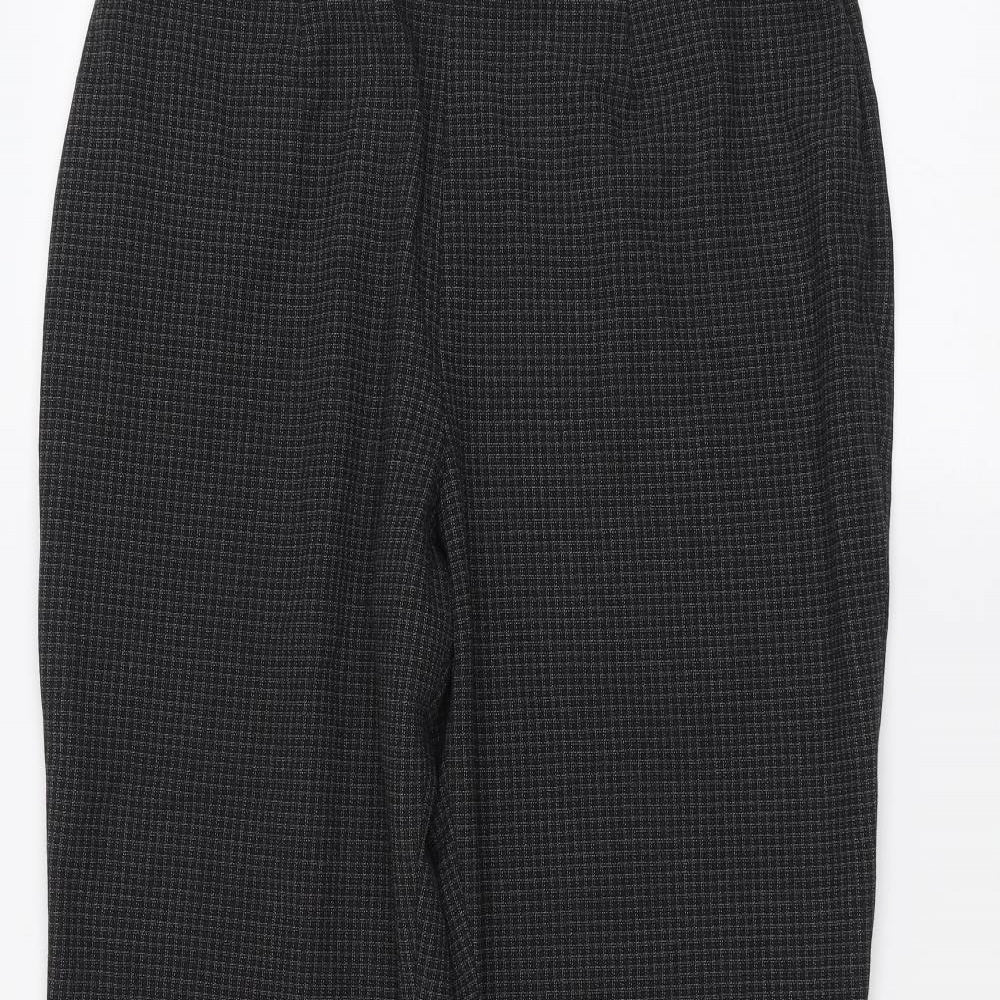 Marks and Spencer Womens Black   Trousers  Size 16 L25 in