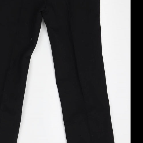 Helanca Womens Black    Trousers Size L L30 in - running, foot loop