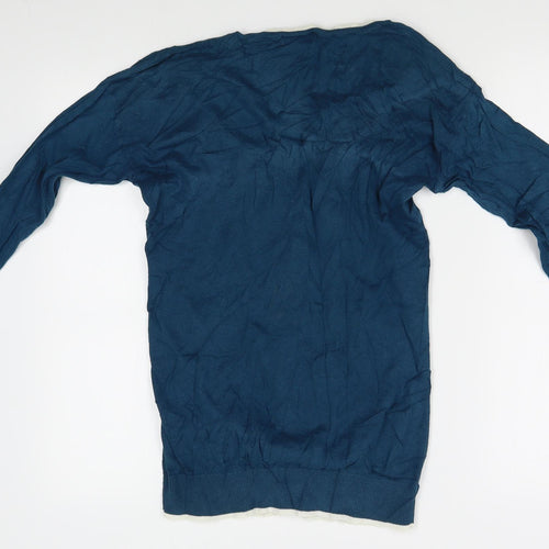 Glamorous Womens Blue   Cardigan Jumper Size 10