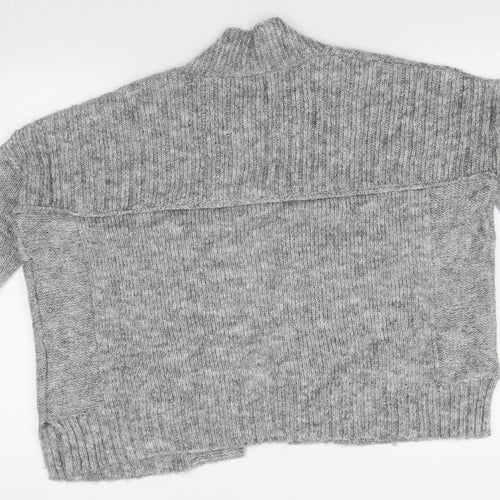 M&S Womens Grey   Cardigan Jumper Size 10