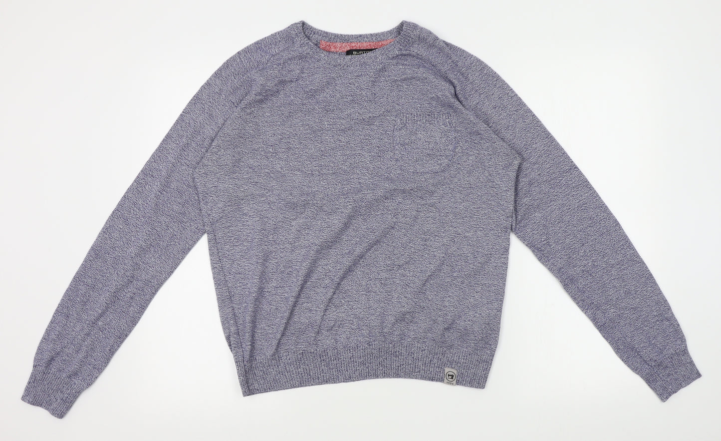 Burton Menswear Womens Blue   Pullover Jumper Size M