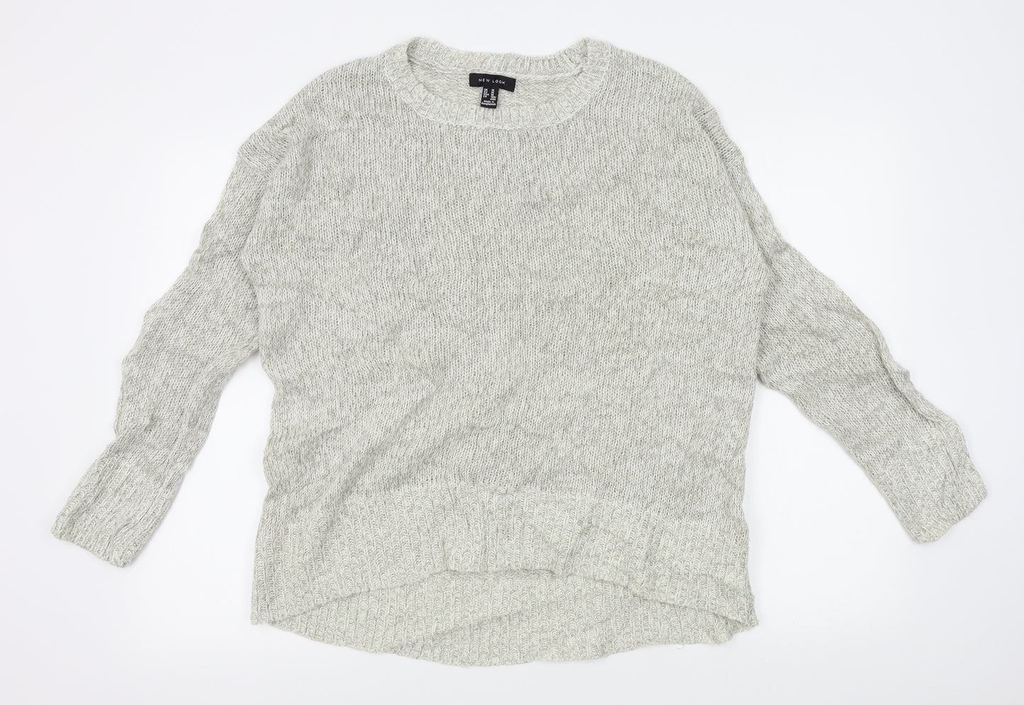New Look Womens Grey   Pullover Jumper Size M