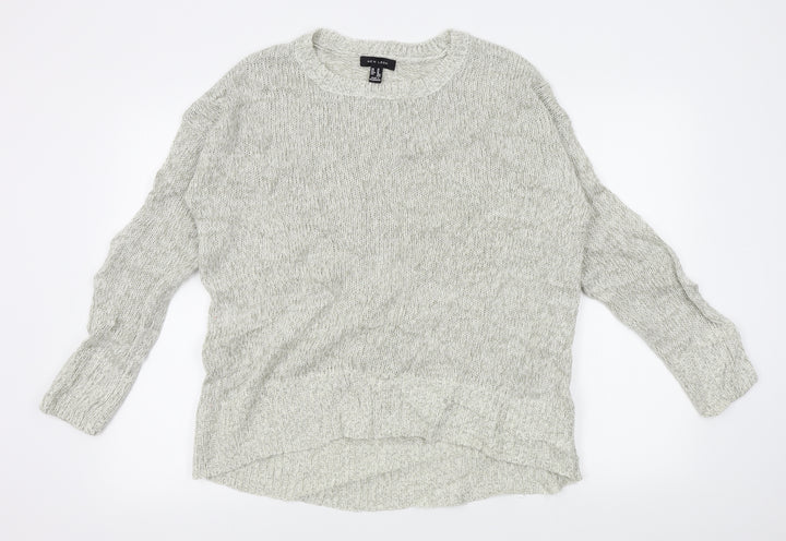 New Look Womens Grey   Pullover Jumper Size M