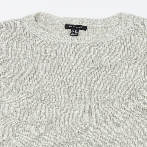 New Look Womens Grey   Pullover Jumper Size M