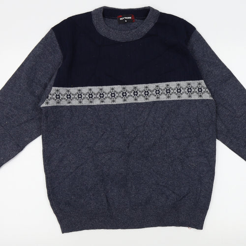 Guvnors Mens Blue   Pullover Jumper Size M