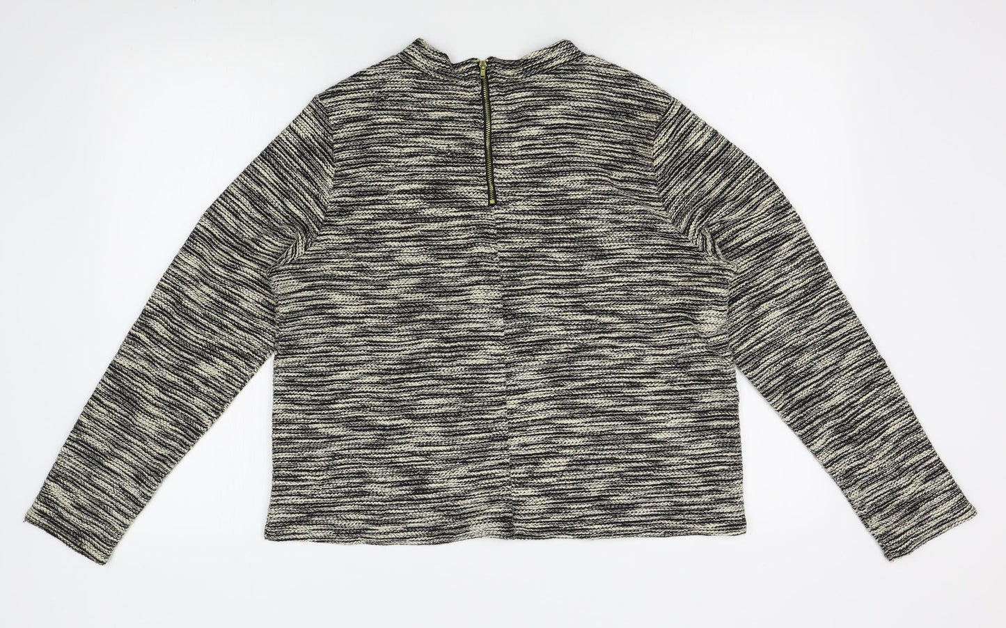 H&M Womens Grey   Pullover Jumper Size L