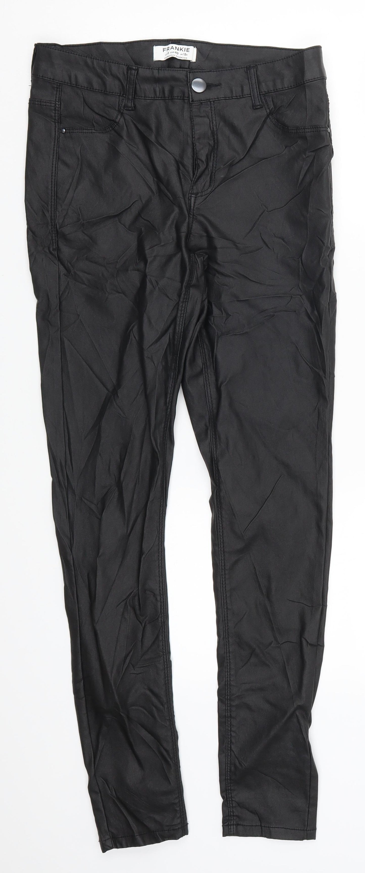 Dorothy Perkins Womens Black   Trousers  Size 12 L29.5 in