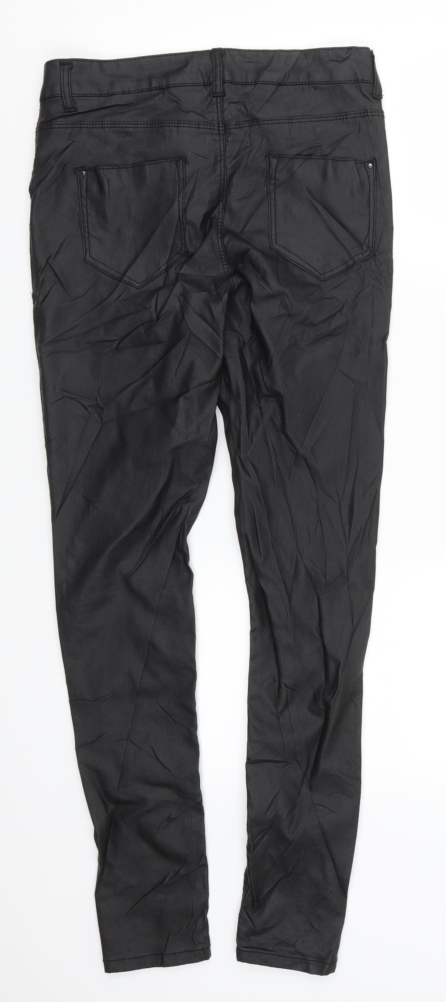 Dorothy Perkins Womens Black   Trousers  Size 12 L29.5 in
