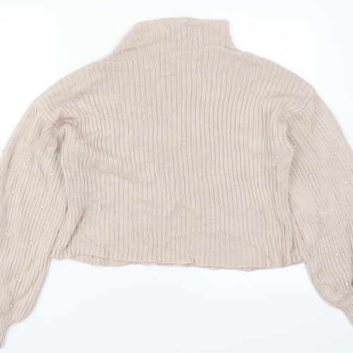 SheIn Womens Pink   Pullover Jumper Size M