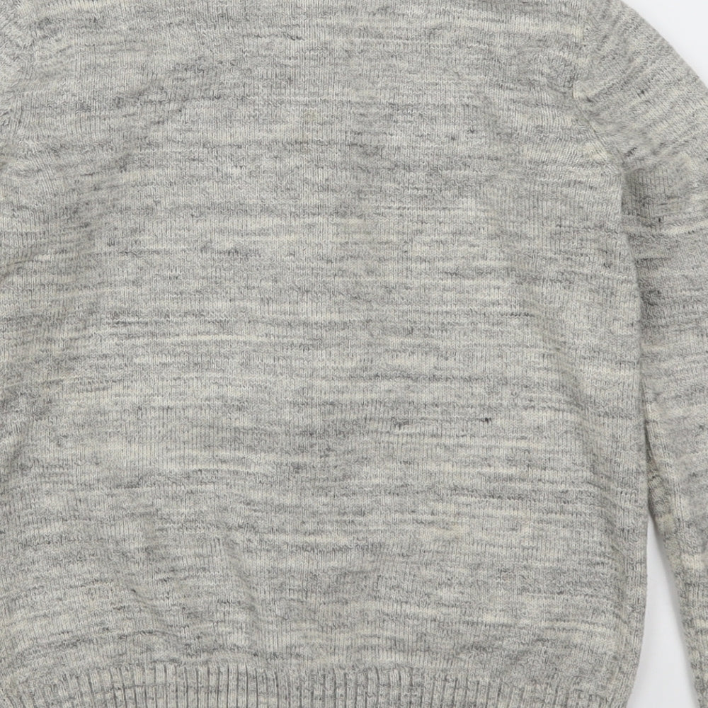 H&M Boys Grey   Cardigan Jumper Size 11-12 Years